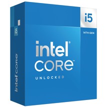 Intel® CoreTM i5-14600K New Gaming Desktop Processor 14 (6 P-cores + 8 E-cores)  - £311.06 GBP+