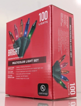 Make the Season Bright Christmas Lights 100ct Multi-Color 20 ft. Indoor ... - $11.39