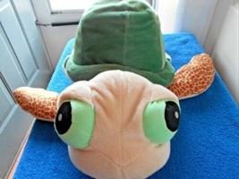 Sea Turtle Large Plush Pillow Toy Network 15&quot; lgth Toy Network Stuffed Animal  - £13.23 GBP