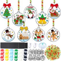 Capoda 36 Sets Christmas Suncatchers Ornaments DIY Art Elegant Decorations - $112.02 MXN Capoda 36 Sets Christmas Suncatchers Ornaments DIY Art Elegant Decorations - $112.02 MXN