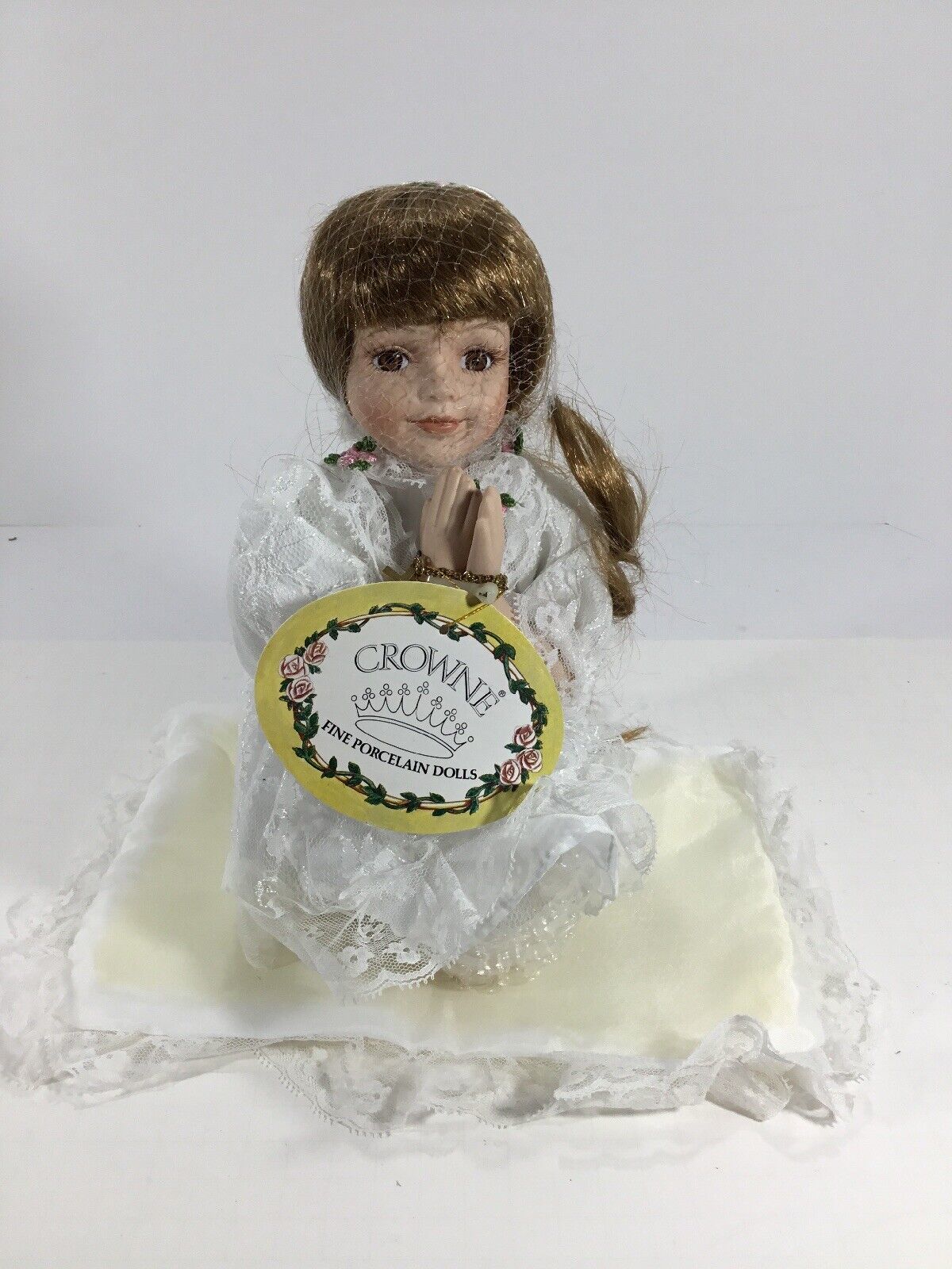 Crowne Fine Porcelain Collectors Doll and 50 similar items