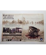Brothers in Arms: Earned in Blood PS2 Xbox PC 2005 WWII Video Game Print Ad - £11.72 GBP