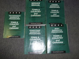 2004 Dodge Caravan &amp; Chrysler Town &amp; Country Service Shop Repair Manual SET W DI - $242.63