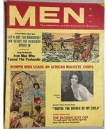 MEN Magazine October 1960 The Blonde Kiss Off - $271.24 MXN