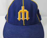 Seattle Mariners New Era Fitted Size 7-1/2 Hat Cap Blue Yellow Trident V... - $12.95