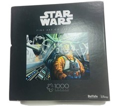 Disney Star Wars  Fine Art Collection  1000 Piece Jigsaw Puzzle Buffalo ... - $15.07