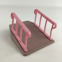 Little Tikes Dollhouse Replacement Wheelchair Ramp Pink Railing Vintage ... - $29.65