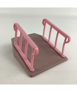 Little Tikes Dollhouse Replacement Wheelchair Ramp Pink Railing Vintage ... - $40.55 CAD