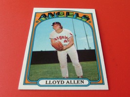 1972 Topps #102 Lloyd Allen Angels Baseball Nm / Mint Or Better !! - $64.99