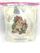 Dreamsicles Counted Cross Stitch Kit Bunny Love Rabbits 48002 1995 VTG New - $20.30
