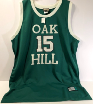 Carmelo Anthony #15 Oak Hill Academy Headmaster Legends Hs Green Jersey 56 New - £48.64 GBP