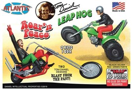 Atlantis Models Tom Daniel Leap Hog ATV &amp; Roar&#39;N Peace Motorcycle Snap Kits - £29.42 GBP