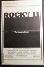 SYLVESTER STALLONE : (ROCKY II) ORIG,1979 VINTAGE MOVIE PRESSBOOK) CLASSIC - $197.99