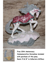 Trail Of Painted Ponies Christmas Wonder~1E/0276~Christmas 2023~w/ Horseshoe~ - £69.52 GBP