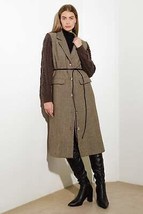 Splash Of Joy Tweed Sweater Combination Coat - $92.40