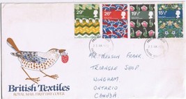 United Kingdom First Day Cover Falkirk Brittish Textiles 1982 - £7.73 GBP