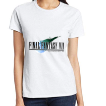 Final Fantasy VII Women&#39;s White T-Shirt Women&#39;s White T-Shirt - £11.98 GBP