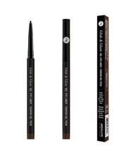 ABSOLUTE NEW YORK GLIDE &amp; GLAM GEL EYE LINER MDGL03 BROWN W/ SKINNY TIP - £1.53 GBP