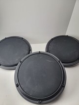 Lot of 3 Alesis / Simmons 8&quot; surface 10&quot; outer dem Drum Pad Tom SD7K SD5... - $98.99