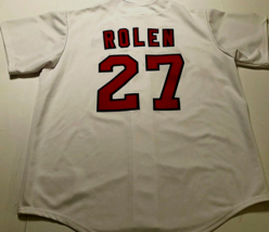 Scott Rolen #27 Mlb 2000s St. Louis Cardinals White Vintage Nl Jersey Xl New - $139.81