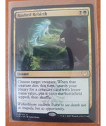 Rushed Rebirth Magic The Gathering Rare Strixhaven School Of Mages 228 I... - $2.40