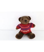 Vtg Y2K Ralph Lauren Spell Out Snowflake Sweater Teddy Bear Stuffed Anim... - £27.74 GBP