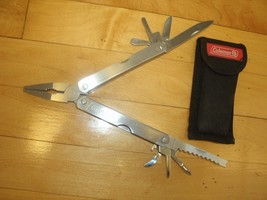 VINTAGE COLEMAN MULTI TOOL WITH SHEATH - $5.30