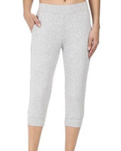 UGG Australia Medium Cropped Capri Jogger Sweat Pants Heather Gray New W... - £54.75 GBP