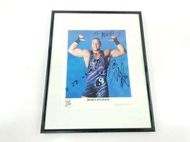 Rob Van Dam RVD Wrestler WWE WWF Wrestling Signed Autograph in Frame 14x11 - £15.98 GBP