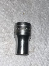 Vintage SNAP-ON 1/2 Inch Drive 7/16&quot; 12 Pt, SW-141 Standard Socket Made In Usa - £13.88 GBP