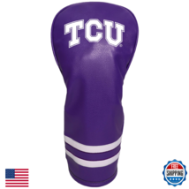 Team Golf NCAA TCU Vintage Fairway Headcover - Fits All Fairway, Hybrid ... - $41.47