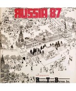 1987 Russia Travel Bureau 87 Touring Cold War Magazine Trans Siberian DW... - $68.07 CAD