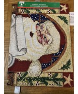Christmas House Christmas Tapestry Placemat Santa - £38.84 GBP