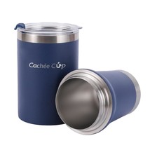 Cache Cup Insulated Thermal Cup Without Handle 16Oz Blue, Coffee Travel Mug, 2-I - $42.99