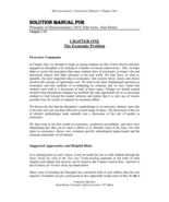 Solution Manual For Principles Of Microeconomics 10CE John Sayre, Alan M... - $17.99