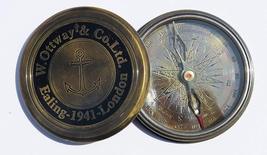  NauticalMart 3&quot; Brass Ottway Compass  - £23.18 GBP