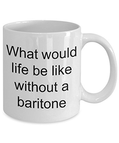 Baritone Mug - Gift For Band Player - Cup For Musicians - $14.65