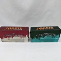 Set Of (2) Magic The Gathering Gatecrash Paper Deckboxes Boros And Simic - $9.62