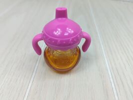 Baby Alive All Gone Doll's apple juice sippy cup replacement Hasbro pink - $9.89