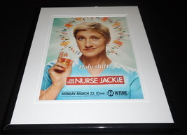 Nurse Jackie 2010 Showtime Framed 11x14 ORIGINAL Advertisement Edie Falco - £27.12 GBP