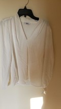 MSRP $69 Bar Iii Inverted-Pleat Blouse Size Small - £11.55 GBP