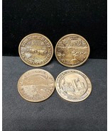 Lot of 4 Bicentennial Tokens BERLIN, STARK, MILAN, ERROL New Hampshire NH - $742.23 MXN