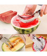 Watermelon Artifact Slicing Knife Corer Fruit Vegetable Tool kitchen Gadget - £15.93 GBP