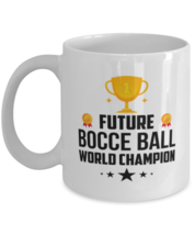 Graduation Mug - Future Bocce Ball Funny Coffee Cup  For Sports Player 2... - £11.84 GBP