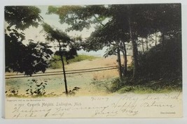 Ludington Michigan Epworth Heights 1907 to Sparta Postcard T14 - $14.95