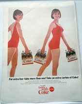 Things Go Better With Coke Jennife O’Neil Print Advertisement Art 1965 - £7.96 GBP