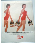 Things Go Better With Coke Jennife O’Neil Print Advertisement Art 1965 - $13.70 CAD