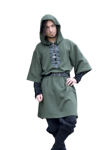 Medieval Celtic Viking Tunic Full Sleeves renaissance shirt Larp - $67.61+