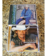 Alan Jackson Lot 2 CD&#39;s  Country Music High Mileage Don&#39;t Rock The Juke ... - £8.82 GBP