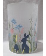 Yankee Candle Frosted Crackle Large Jar Holder J/H SPRING EASTER BUNNY - $90.99